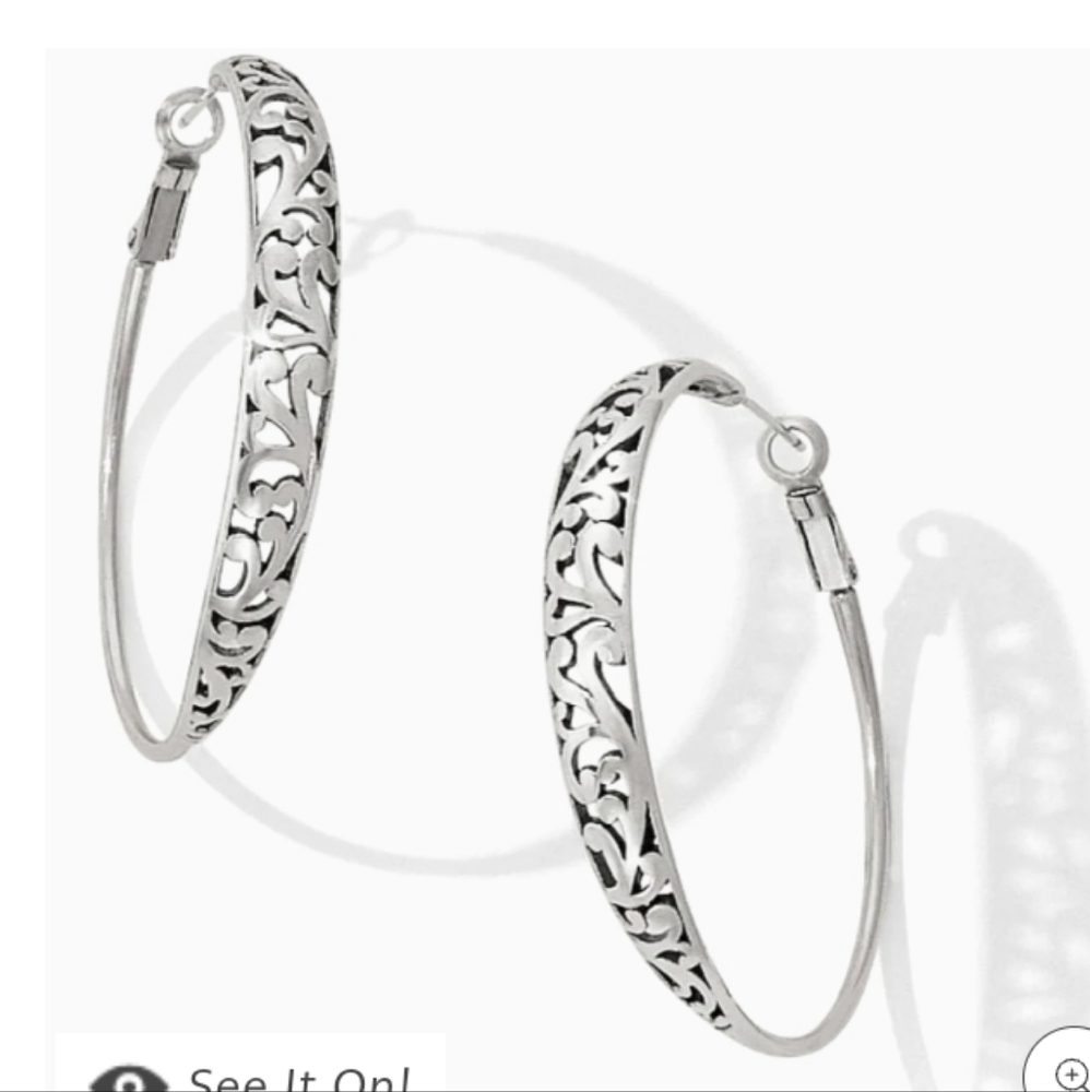 NWT Brighton hoop earrings